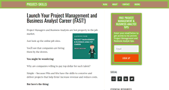 Desktop Screenshot of project-skills.com